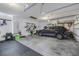 Garage with storage for bikes, tools and a car, plus home gym at 11339 Tayport Loop, New Port Richey, FL 34654