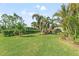 Mature palm trees and manicured lawn at 26810 Weiskopf Dr, Englewood, FL 34223