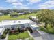 Aerial view of the property and surrounding community at 3942 Trophy Blvd, New Port Richey, FL 34655