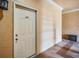 White front door with a number 105, located in a building at 4323 Bayside Village Dr # 105, Tampa, FL 33615