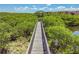 Elevated boardwalk offering peaceful nature views at 4323 Bayside Village Dr # 105, Tampa, FL 33615