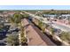 Aerial view of townhome community near a road at 6212 Bayside Key Dr, Tampa, FL 33615
