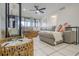 Living area showcasing a comfortable sectional sofa and cozy decor at 6372 Palma Del Mar S Blvd # 320, St Petersburg, FL 33715