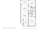 Two-bedroom, two-bathroom floor plan featuring a spacious living room and kitchen at 6372 Palma Del Mar S Blvd # 320, St Petersburg, FL 33715