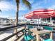 Enjoy the view from this waterfront table and chairs at 4354 50Th S Ter, St Petersburg, FL 33711