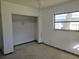 Empty bedroom with closet and window at 4354 50Th S Ter, St Petersburg, FL 33711