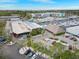 Aerial view of marina with boats and parking at 4354 50Th S Ter, St Petersburg, FL 33711