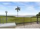 Scenic waterfront view from behind a fence at 6372 Palma Del Mar S Blvd # 320, St Petersburg, FL 33715