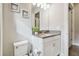 Clean bathroom with vanity and toilet at 101 Brookover Ln, Brandon, FL 33511