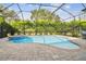 Inviting pool area with spa and screened enclosure at 101 Brookover Ln, Brandon, FL 33511