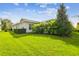Landscaped backyard with lush greenery at 101 Brookover Ln, Brandon, FL 33511