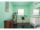 Laundry room with washer, dryer hookups and sink at 332 Club Manor Dr # 10, Sun City Center, FL 33573