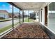 Screened porch overlooks community at 332 Club Manor Dr # 10, Sun City Center, FL 33573