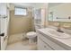 Bright bathroom featuring a shower/tub combo and white vanity at 11200 102Nd Ave # 136, Seminole, FL 33778