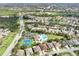 Aerial view of community amenities including pool, tennis courts at 2700 Hawk Roost Ct, Holiday, FL 34691