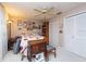 Relaxing bedroom with a double bed and a large closet at 3006 Bolt Dr, Palm Harbor, FL 34685