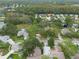 Wide aerial view of the house and surrounding community at 3006 Bolt Dr, Palm Harbor, FL 34685