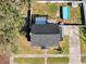Aerial view of home and neighborhood at 500 53Rd S St, St Petersburg, FL 33707