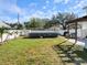 Large backyard with above-ground swimming pool at 500 53Rd S St, St Petersburg, FL 33707