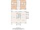 Detailed floor plan showcasing the first and second floors of the house, with a total of 2092 sq. ft at 500 53Rd S St, St Petersburg, FL 33707