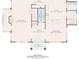 Detailed first floor plan showcasing spacious living room, kitchen, dining area, and functional layout at 500 53Rd S St, St Petersburg, FL 33707