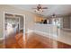 Kitchen with light wood cabinets, stainless steel appliances, and breakfast bar at 500 53Rd S St, St Petersburg, FL 33707