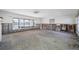 Under renovation living room with new windows and fireplace at 5412 Pali Way, St Pete Beach, FL 33706