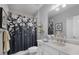 Bathroom with shower/tub combo and modern vanity at 8607 Canyon Creek Trl, Parrish, FL 34219