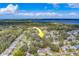 Wide view of the property and surrounding houses at 140 Meadowlark Dr, Safety Harbor, FL 34695