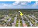 Property location shown in a wide aerial shot at 140 Meadowlark Dr, Safety Harbor, FL 34695