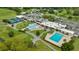 Resort-style community pool and tennis courts at 3361 Scorecard Dr # 0, New Port Richey, FL 34655