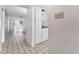 Bright kitchen with white cabinets, light blue countertops, and appliances at 3361 Scorecard Dr # 0, New Port Richey, FL 34655