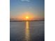 Beautiful sunset over the water at 6060 Shore S Blvd # 705, Gulfport, FL 33707