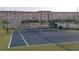 Well-maintained tennis court perfect for a friendly match at 6060 Shore S Blvd # 705, Gulfport, FL 33707