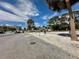 Parking area with ample spaces and surrounding tropical landscape at 2004 Westley Ct, Safety Harbor, FL 34695