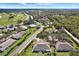 Aerial view of community with homes and green spaces at 2403 Nantucket Green Ct # 0, Sun City Center, FL 33573