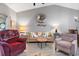 Living Room with comfy seating and large wall decor at 2403 Nantucket Green Ct # 0, Sun City Center, FL 33573