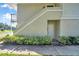 Private entrance with landscaping and stairs at 2937 Bough Ave # D, Clearwater, FL 33760