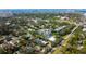 Aerial view showcasing property location near the water at 300 Pinellas S Way, St Petersburg, FL 33707