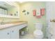 Clean bathroom with a single sink vanity and shower at 315 30Th W Ave # B201, Bradenton, FL 34205