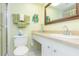Clean bathroom with a single sink vanity and shower at 315 30Th W Ave # B201, Bradenton, FL 34205