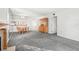 Dining area with wood table and chairs at 165 Lakeview Way # 165, Oldsmar, FL 34677
