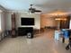 Living room undergoing renovation with exposed walls at 3887 50Th S Ave, St Petersburg, FL 33711