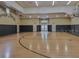 Indoor basketball court with high ceilings and plenty of room to run and play at 10108 Courtney Oaks Cir # 203, Tampa, FL 33619