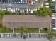 Aerial view of apartment building's roof and parking at 2353 Shelley St # 16, Clearwater, FL 33765