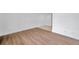 Hardwood floors and tiled area in a bright living room at 2353 Shelley St # 4, Clearwater, FL 33765