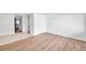Hardwood and tile floors in a bright living room area at 2353 Shelley St # 4, Clearwater, FL 33765