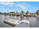 Private dock with access to the water, offering stunning views at 5092 Cedarbrook Ln, Hernando Beach, FL 34607