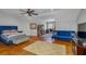 Multipurpose bedroom with sitting area and home office at 531 Isleworth Close, Tarpon Springs, FL 34688