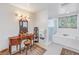 Elegant bathroom with soaking tub, walk-in shower, and vanity at 838 Monterey Ne Blvd, St Petersburg, FL 33704